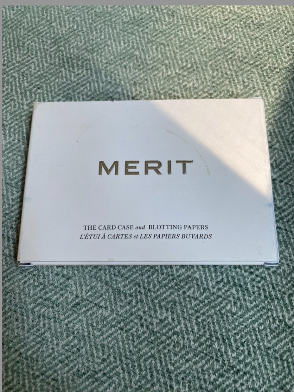 Merit The Card Case & Blotting Papers